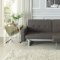 Crispin Lounger Sofa 4827FA in Dark Grey Fabric by Homelegance