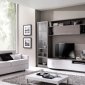 Wave Wall Unit in Grey & White by ESF