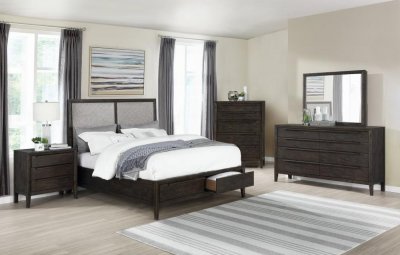 Malvern Bedroom 223081 in French Press by Coaster w/Options