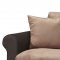 Avalon Prusa Dark Beige Sofa Bed in Fabric by Casamode w/Options