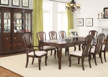 60730 Florence Dining Table in Cherry by Acme w/Optional Items [AMDS-60730 Florence]