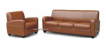 Light Brown Leather Living Room Set [AWS-Virginia-LB]