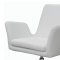 Bella Chair in White Leatherette by Whiteline Imports