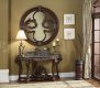 Chateau Console Table 402 in Cherry by Meridian w/ Marble Top