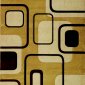 Modern C3574 Beige Chocolate Area Rug