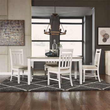 Summerville 5Pc Dining Set 171-CD in White by Liberty w/Options [LFDS-171-5RLS-Summerville]