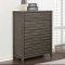 Opal Bedroom 222620 in Dark Taupe & Grey by Coaster w/Options