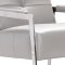 I765 Arm Chair in Light Grey Premium Leather by J&M