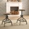 Beacher 5Pc Adj. Dining Set 5488 in Weathered Wood - Homelegance