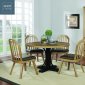 Bishop Dining Table 5Pc Set 107760 - Scott Living by Coaster