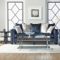 4885 Sofa in Bliss Midnight Blue Velvet by Serta Hughes