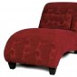 500-343 Chaise in Monaco Scarlet Fabric - Chelsea Home Furniture