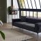 Loretto Sofa Bed in Anthracite Fabric by Bellona w/Options