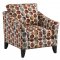 Poppy Fabric Modern Sofa & Loveseat Set w/Options