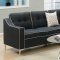 F6887 Sectional Sofa in Black Fabric by Boss