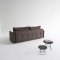 Crescent D.E. Sofa Bed by Brown in Innovation w/Chromed Legs