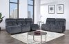 U8088 Modular Power Motion Sofa in Granite by Global w/Options