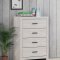 Marion 5Pc Bedroom Set 207051 in Antique White by Coaster