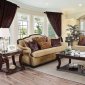 Matilde Sofa CM6584 in Beige Chenille Fabric w/Options