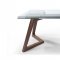 Delta Dining Table in Walnut by Whiteline Imports w/Options