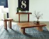 705848 Coffee Table 3Pc Set in Sheeshan - Scott Living - Coaster