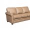 Fiat Sofa Set in Beige Leather Match w/Options