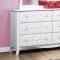 Sparkle 2004 Kids Bedroom in White by Homelegance w/Options