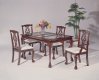 Rich Cherry Finish Classic 5Pc Dining Room Set w/Options