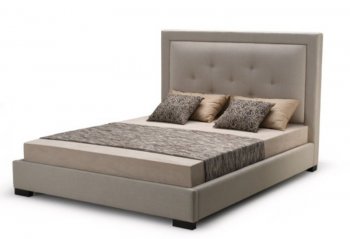 Cavern Bed by Beverly Hills Furniture in Full Bonded Leather [BHB-Cavern]