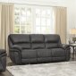 Hadden Recliner Sofa 9903GY in Gray by Homelegance