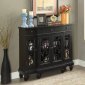 Tournai Hallway Cabinet CM-AC509BK in Black