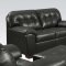 50640 Shi Sofa in Onyx Bonded Leather Match by Acme w/Options