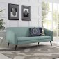 Slide Sofa in Laguna Fabric by Modway