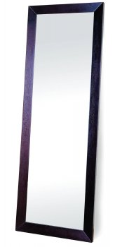 M4 Standing Mirror by Beverly Hills w/Thick Espresso Border [BHM-M4 Espresso]