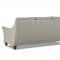 Joanna Sofa in Light Gray Leather by Klaussner w/Options