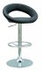 Black & Chrome Set of 2 Modern Barstools w/Adjustable Height