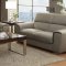 8534 Noemi Sofa in Light Grey Leather by Homelegance w/Options