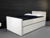 Duette Bed w/Trundle in White Leatherette by Casabianca