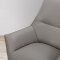 U8943 Accent Chair in Light Gray Leather by Global