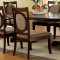 CM3418T Evelyn Dining Table in Dark Walnut w/Optional Items