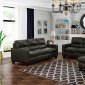 Chevy Sofa & Loveseat Set MNY2648 in Black w/Options