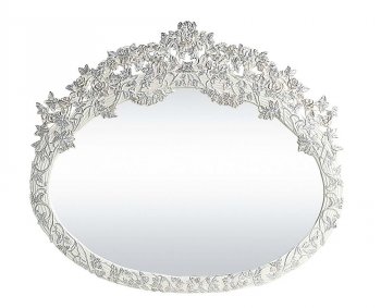 Vanaheim Mirror BD00673 in Antique White by Acme [AMMR-BD00673 Vanaheim]