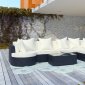 Montana Outdoor Patio Sectional 5Pc Set Choice of Color - Modway