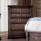 Amadora Bedroom CM7533 in Walnut w/Options