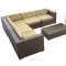 Corona Outdoor Patio Sectional 7Pc Set Choice of Color by Modway