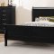 Louis Phillipe Bedroom Set 5Pc in Black by Lifestyle w/Options