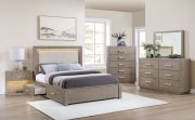 Kenora Bedroom 224850 in Barley Brown by Coaster w/Options