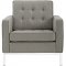 Loft EEI-2052-GRA Sofa in Granite Fabric by Modway w/Options