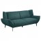 Acton Sofa 511161 in Teal Fabric by Coaster w/Options