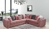 LCL-027 Sectional Sofa in Pink Velvet